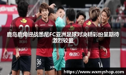 鹿岛鹿角迎战悉尼FC亚洲足球对决精彩纷呈期待激烈较量